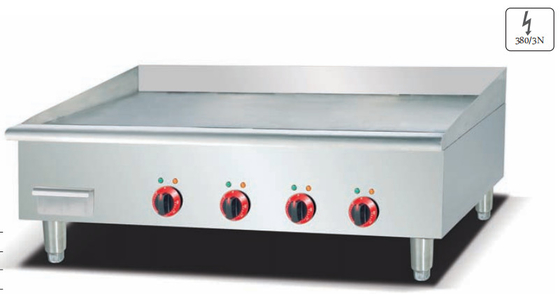 220-240V 50Hz Griglia elettrica in argento con intervallo di temperatura da 0°C a 100°C