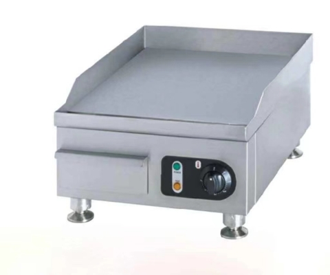 Apparecchiature di cottura elettriche commerciali da 0 °C a 100 °C Griglia in acciaio inossidabile 220-240V Voltaggio 50Hz