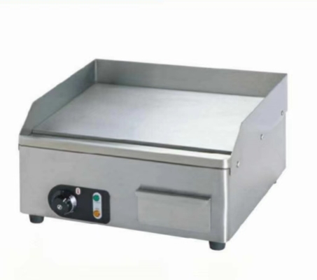 Apparecchiature di cottura elettriche commerciali da 0 °C a 100 °C Griglia in acciaio inossidabile 220-240V Voltaggio 50Hz