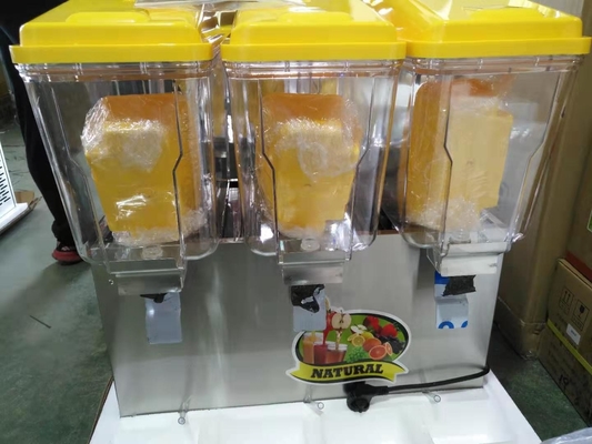 Dispensatore di succo per apparecchiature di raffreddamento da cucina colorate 36 kg N.W. raffreddamento con refrigerante R134a