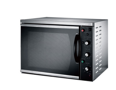 220V Forno convenzionale bianco/nero Capacità 35L attrezzature di cottura con controllo della temperatura 0-200°C