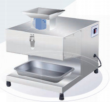 Tagliacarne elettrica in acciaio inossidabile con set di coltelli staccabili Potenza di 0,75 kW per la lavorazione commerciale della carne
