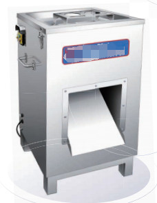 Apparecchiature per la trasformazione della carne per uso commerciale Tagliatrice elettrica di carne da 0,75 kW con tagliatrice di carne da 3,5-5 mm