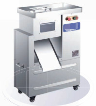 Tagliatore di carne in acciaio inossidabile con potenza di 0,75 kW e lama di taglio da 3,5-5 mm Tagliatore di carne