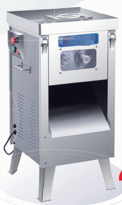 Macchine per il taglio della carne commerciale 0,75KW Tagliatrice di carne con taglio regolabile coltello staccabile Set Tagliatrice di carne