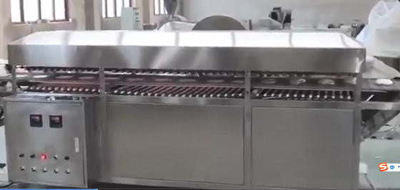 Lungo Naan Pancake Pancake Rotondo Per Arabo Indiano Pancake Food Production Equipment Line