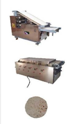 Gas pancake forma rotonda forma rettangolare Forma di linea di produzione attrezzature con capacità regolabile e pasta