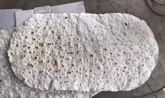 Gas pancake forma rotonda forma rettangolare Forma di linea di produzione attrezzature con capacità regolabile e pasta