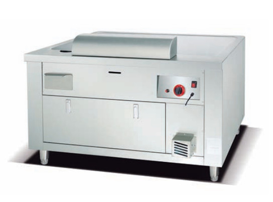 Macchina giapponese a gas Teppanyaki GPL 0.C~200.C Temperatura per autentica cucina in ristorante
