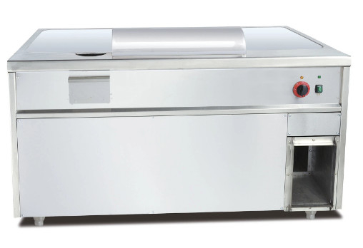 Apparecchiature da cucina per ristoranti in ferro d'argento 0C ≈ 200C Temperatura Gas LPG Teppanyaki Machine