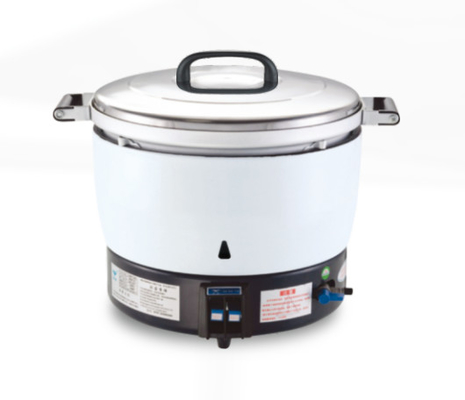 Cucina elettrica a riso nera da 220V a 25L con controllo della temperatura da 0 a 100°C
