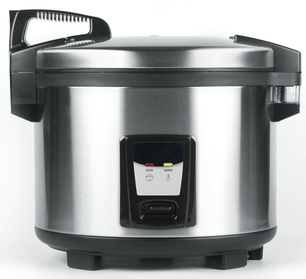 Cucina a riso in ferro da 25L Capacità Cucina vari piatti da 0-100.C con pannello di controllo meccanico