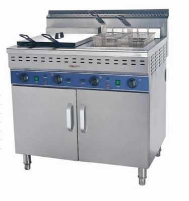 Fritura elettrica in acciaio inossidabile con 220-240V di tensione per friggere alimenti a 0.C ~ 300.C