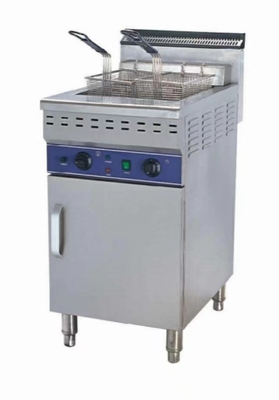 Fritura elettrica per cucina commerciale 220-240V Controllo della temperatura in acciaio inossidabile 0-300°C