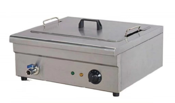 Fritura elettrica per cucina commerciale con temperatura compresa tra 0°C e 300°C per cucina in ristorante