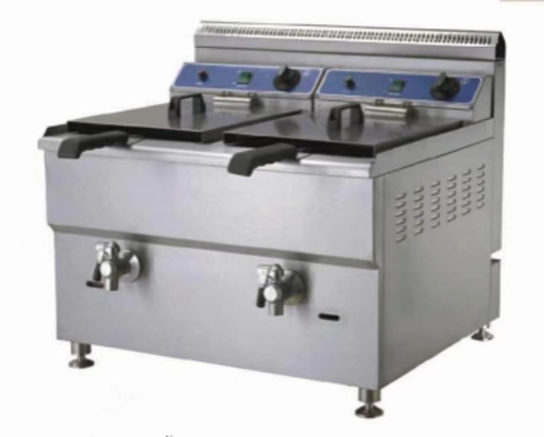 Fritura elettrica per cucina commerciale con temperatura compresa tra 0°C e 300°C per cucina in ristorante