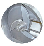 50Hz Frequenza nominale attrezzature di lavorazione della frutta con 110/140/170mm attraverso la larghezza del display digitale vegetable sliver