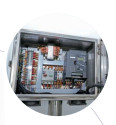 1.1KW Capacità Macchina per la lavorazione dei vegetali 380V Potenza elettromotrice 175kg Peso netto Display digitale Vegetable Sliver