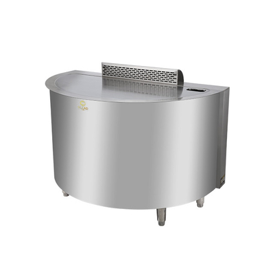 Robusto 130KG alimentato a gas SS304 Hotel Teppanyaki Grill GPL/gas naturale