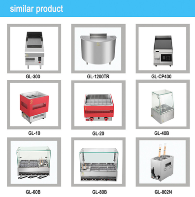 130 kg Giappone Gas Arc Teppanyaki Superior Acciaio inossidabile attrezzature alberghiere per cucine commerciali
