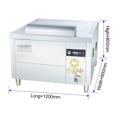 Gas arc giapponese Teppanyaki SS304 attrezzature alberghiere commerciali con GPL/gas naturale 130KG N.W.