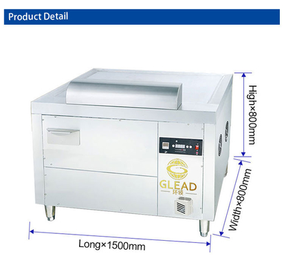 Gas arc giapponese Teppanyaki SS304 attrezzature alberghiere commerciali con GPL/gas naturale 130KG N.W.