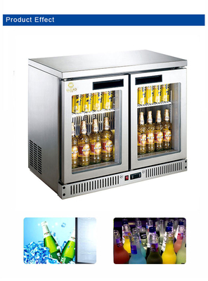 Hotel Bar Refrigeratore raffreddato ad aria con Capacità di 180L R134a Temperatura del refrigerante Range 4-8.C
