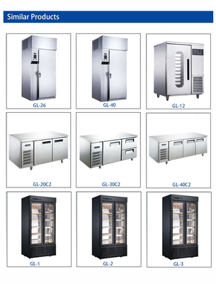 180L attrezzature della hall dell'albergo / soluzione dell'albergo ventola raffreddamento frigorifero 4°C 8°C R134a frigorifero 340W