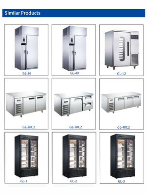 Frigorifero commerciale raffreddamento statico Bar attrezzature alberghiere 340W