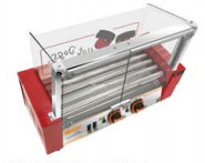 240V/50HZ Hot Dog Grill Machine con 5/7/9 Roller Controllo indipendente della temperatura per perfettamente grigliato caldo