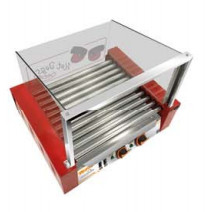 240V/50HZ Hot Dog Grill Machine con 5/7/9 Roller Controllo indipendente della temperatura per perfettamente grigliato caldo