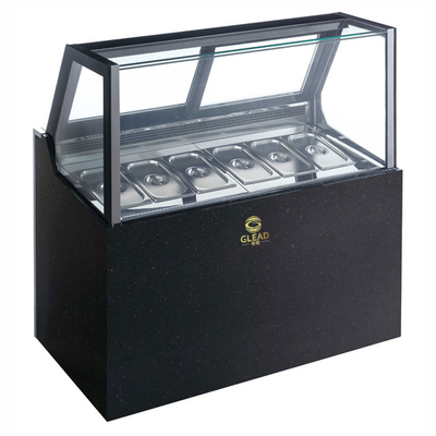 Hotel gelato congelatore R404a frigorifero 1100W Capacità -18~-22.C Temperatura
