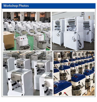 Miscelatore di torte commerciale stabile con potenza 0,35KW 7L Volume 0,5KG/h Capacità 14KG N.W