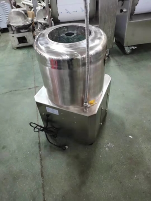 Scalatrice commerciale di patate in acciaio inossidabile 400 kg/h Capacità 1,5 kW Potenza per hotel e ristoranti