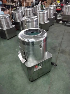 Macchina per patate in acciaio inossidabile 1.5kw 150min/r Velocità di rotazione 400KG/h Capacità