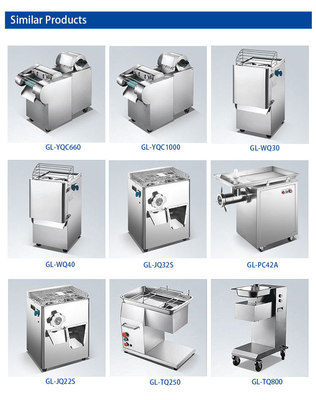 Acciaio inossidabile 1.5kw Commercial Hotel Vegetable Cutter Machine