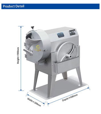 Macchine di taglio di ortaggi per hotel commerciali in acciaio inossidabile Capacità 1000 kg/h Per la preparazione di alimenti igienici