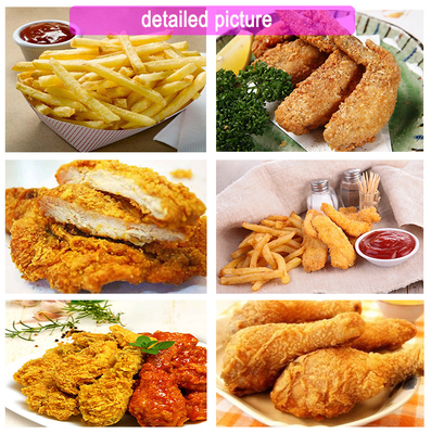 Soluzione alberghiera / attrezzature della hall dell'albergo stufa per pollo fritto da 3 kW di capacità 16L con pannello meccanico