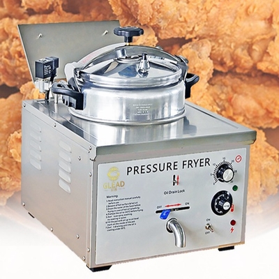 Forno per pollo fritto da 16L per riscaldamento elettrico da scrivania 3 kW di potenza per cucina in hotel commerciale