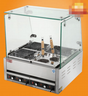 Acciaio inossidabile apparecchiature da cucina per ristoranti giapponesi quattro / sei / otto scatole riscaldatore elettrico 220V
