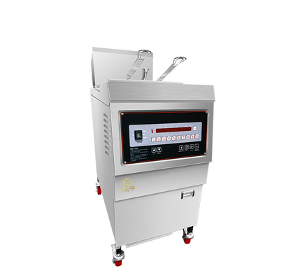 25L Gas Pressure Fried Chicken Machine 0,65 Kw LGP/NG Potenza a gas con filtro ad olio 160 KKg N.W.