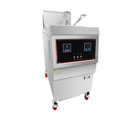 25L Gas Pressure Fried Chicken Machine 0,65 Kw LGP/NG Potenza a gas con filtro ad olio 160 KKg N.W.