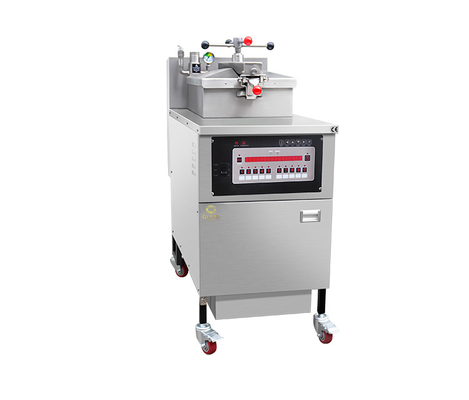 25L Gas Pressure Fried Chicken Machine 0,65 Kw LGP/NG Potenza a gas con filtro ad olio 160 KKg N.W.