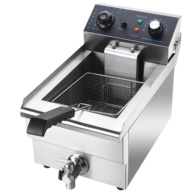 Fritura a doppio schermo compatta attrezzature per linee di produzione alimentare per cucine più piccole