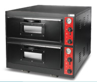 Forno da forno commerciale facile da pulire 1 strato e 1 vassoio Disegno interno semplice Forno per pizza per famiglie
