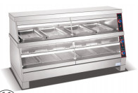 1.8KW Showcase di riscaldamento per migliorare la soddisfazione e la fidelizzazione dei clienti