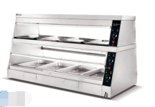 800*480*635 mm vetrina di riscaldamento e forniture in vendita 1.8KW