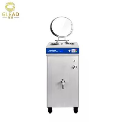 Macchina per gelati in acciaio inossidabile con ruote