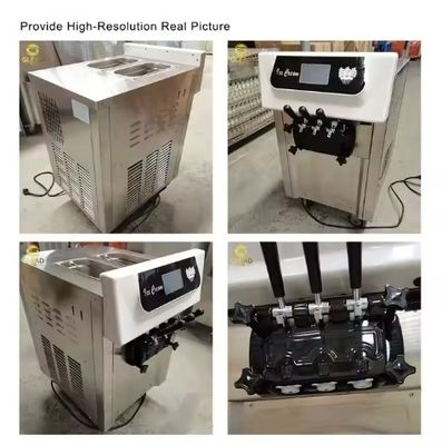 Apparecchiature professionali per hotel commerciali per gelati molli con compressore di pre raffreddamento indipendente