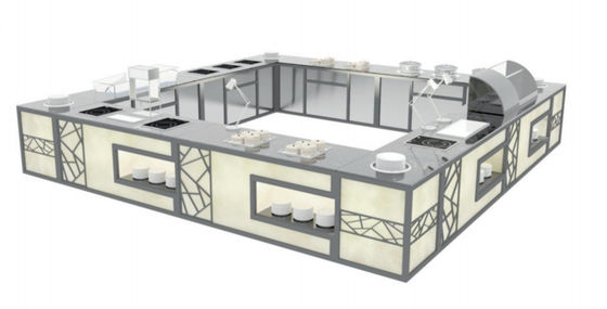 Apparecchi moderni per la cucina per l'industria ospitalità Selezionare le migliori materie prime